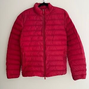 GEOX Respira Premium Down Jacket Zip Front Lightweight Water Repellent Outdoors